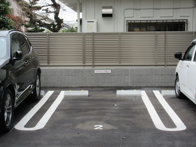 セントフィオーレの駐車場