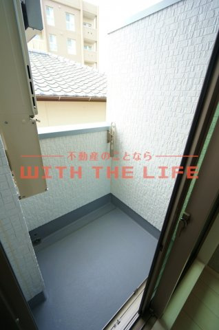 【10,000円キャッシュバック対象物件】のバルコニー|同建設会社施工物件の写真です。※現状優先