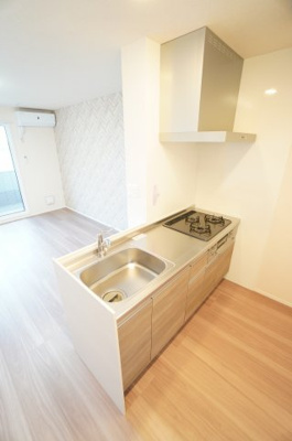 【キッチン】 | ルアナハイム | ※同物件・反転タイプの写真です。