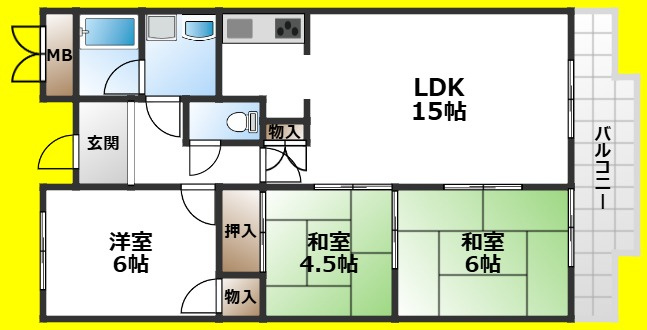 【間取り】 | アペックスシティ千里中央