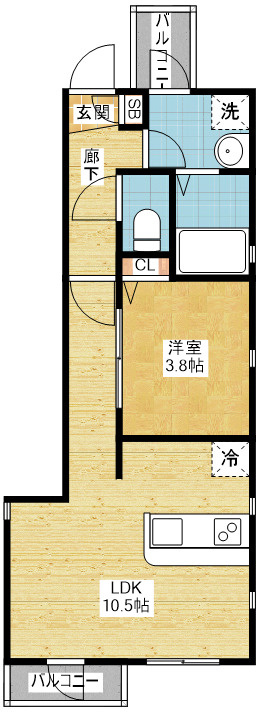 DEVELD大曽根｜名古屋市の賃貸ならMｙ賃貸の間取り|DEVELD大曽根
