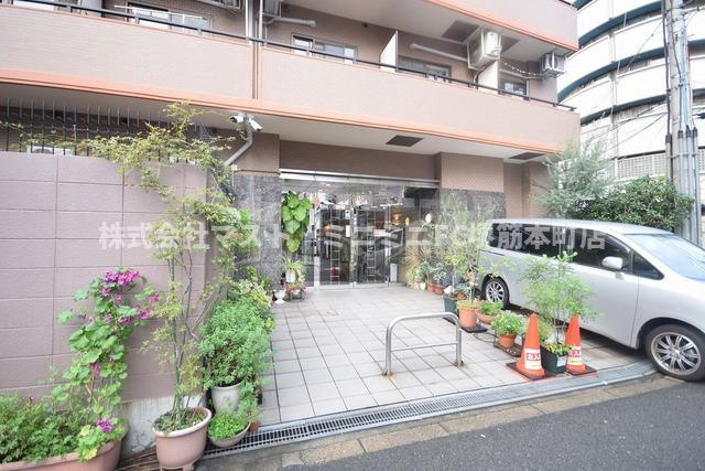 ローズコーポ天満東Ⅱのエントランス