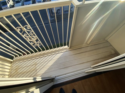 【バルコニー】 | タウニーイサカB棟