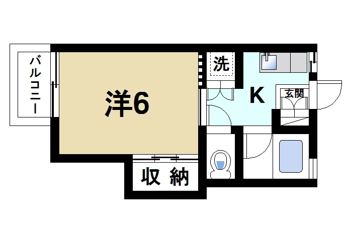 ジュネス芝の間取り