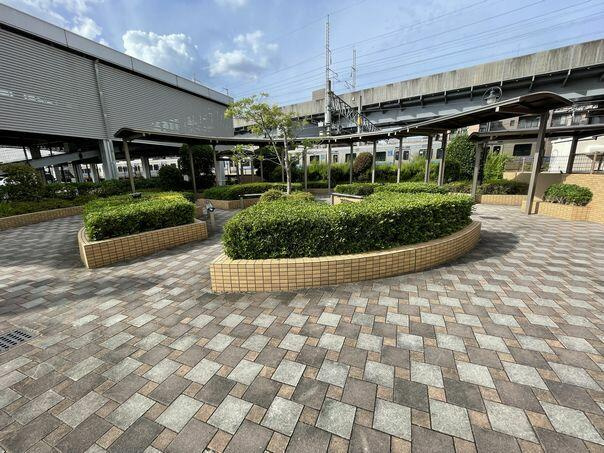 【エントランス】 | ラ・パルク・ステーション竹下公園通り | マンション共用部（広場）