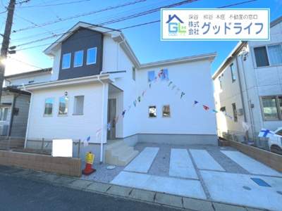 【外観】 | 深谷市上野台31期　新築住宅　1号棟 | きれいな外観です