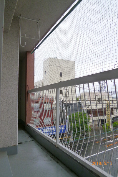 千本杉コーポ【キャッシュバック対象物件】のバルコニー|バルコニー付きです