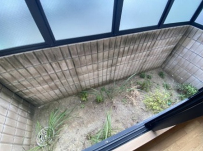 【庭】 | ファミーユ辰巳C棟