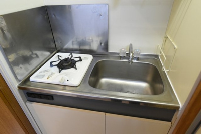 【キッチン】 | プリンス中野 | 1口ガスコンロ