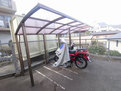 【その他共用部分】 | クレベール菊名 | バイク置場です。
