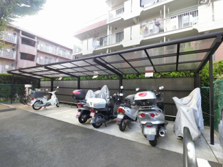 【その他共用部分】 | バイク置場です。