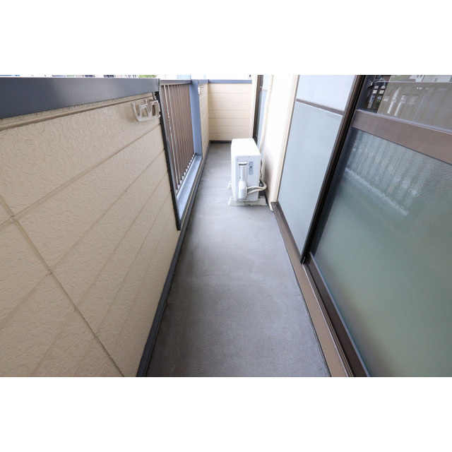 オーシャン梅満Ⅱのバルコニー