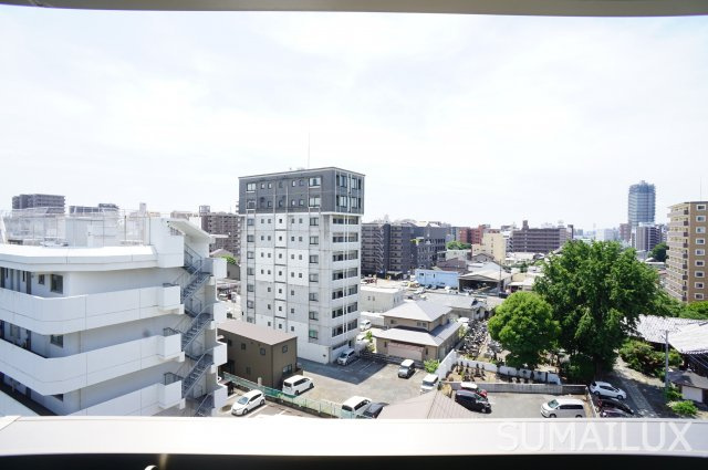 熊本市中央区小沢町の賃貸マンションの展望
