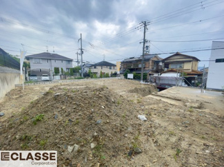 【前面道路含む現地写真】 | 宇治市木幡御蔵山　2区画　A号地　売土地　建築条件付き | 地下鉄「石田」駅、JR「六地蔵」駅まで徒歩14分の2Wayアクセスのため、通勤、通学に便利な立地です！