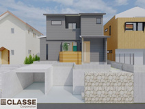 宇治市木幡御蔵山　2区画　A号地　売土地　建築条件付きの画像