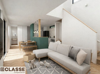 【完成予想図】 | 宇治市木幡御蔵山　2区画　A号地　売土地　建築条件付き | 弊社は、気密測定器を保有しており、自社での気密測定を実現しております。気密処理をし、気密測定まで標準でさせていただいております。