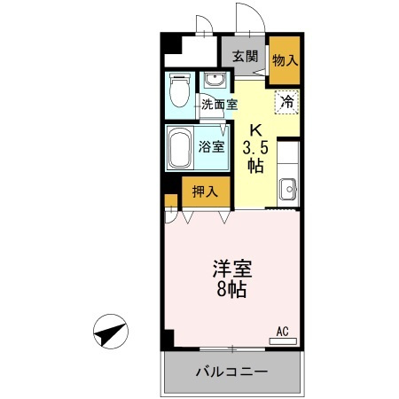 ファイン21の間取り