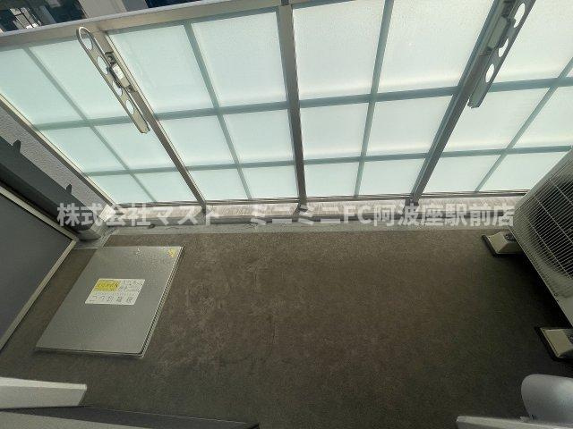 アーバネックス阿波座駅前のバルコニー