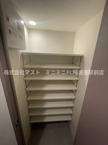 アーバネックス阿波座駅前の収納