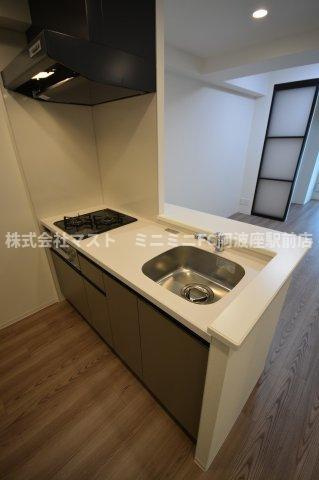 アーバネックス阿波座駅前のキッチン