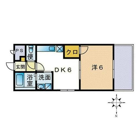 アムール旭【キャッシュバック対象物件】の間取り