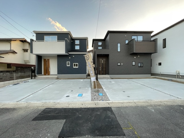日進市岩崎町9期4棟 全1棟 2号棟＜仲介手数料無料＞北小・日進中　新築一戸建ての外観|新築戸建の事はマックバリュで住まい相談へお任せください。