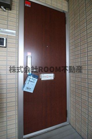 メゾン・ヴェールA・Bの玄関|玄関です