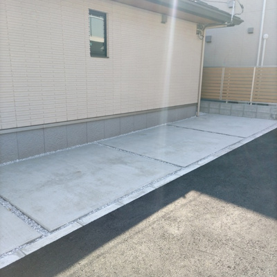 駐車場♪