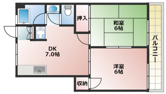 【間取り】 | 清水ビル | 間取り