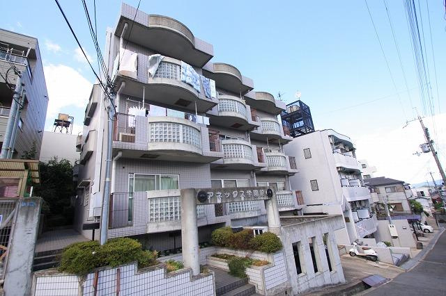 アネックス学園前1番館の外観|外はこのようになっています