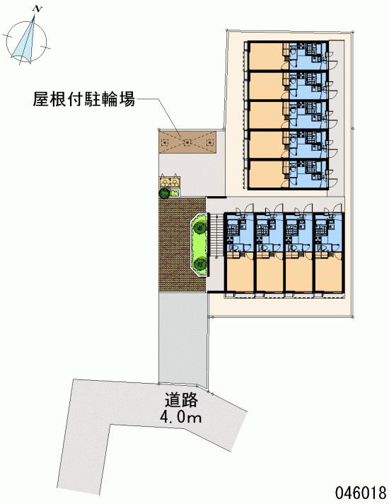 レオパレスＤＡＩＫＡＴＵ　Ｙの区画図
