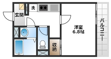 【間取り】 | クレイノヴィラ曽根E