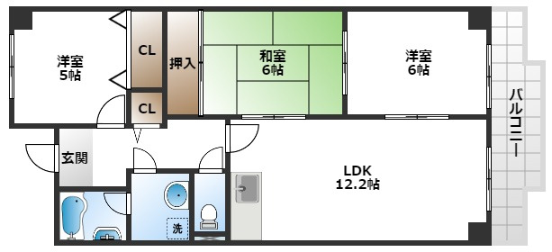 【間取り】 | センターヴィレッジ