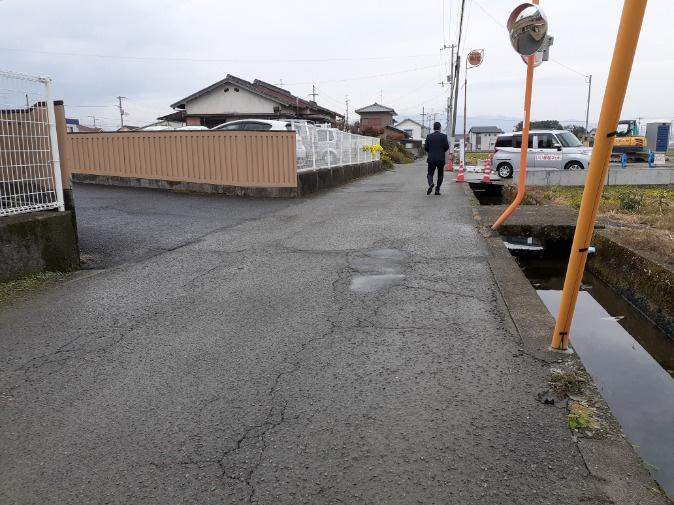 前面道路