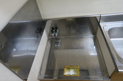 【キッチン】 | ビバリー春日山A棟 | コンロ置き場です。