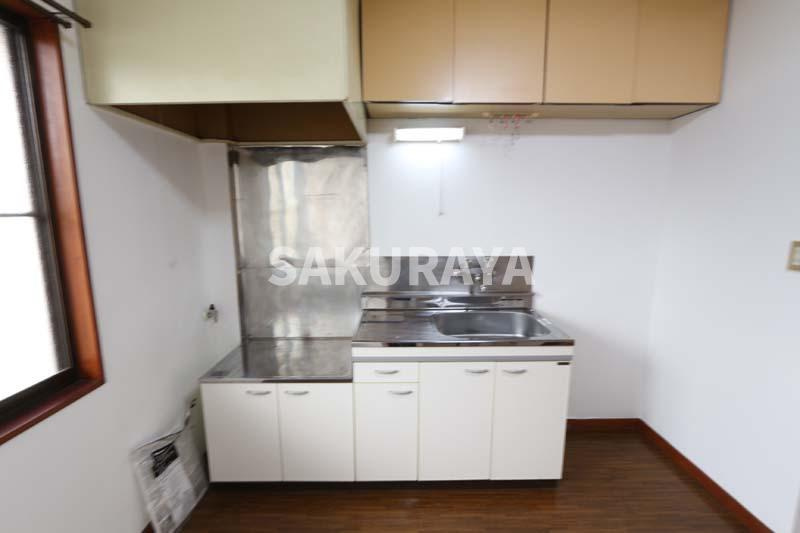 石川アパートのキッチン|2014年撮影。現況と異なることがございます。