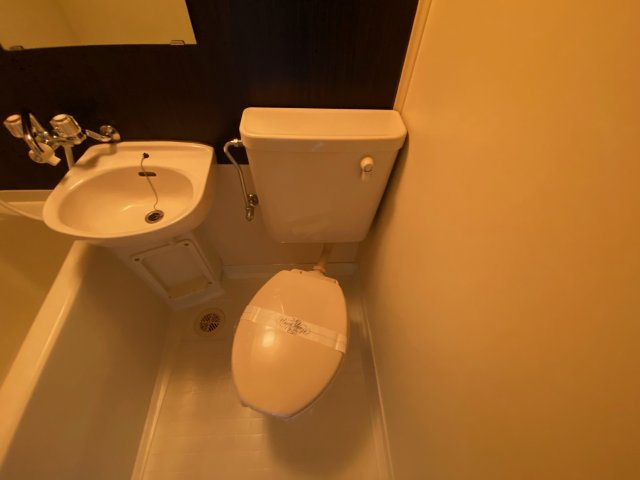 RIZEONE富田林レジデンスのトイレ