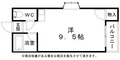 RIZEONE富田林レジデンスの間取り