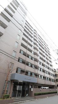 メゾンカルム横浜（鶴見区生麦１丁目）の外観|外観です　メゾンカルム横浜 　南東向き　最上階　陽当・眺望良好　京急本線「生麦」駅徒歩4分　1993年01月築　2LDK　エアコン新規設置
