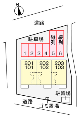 【区画図】 | ウエストヒル 弐番館