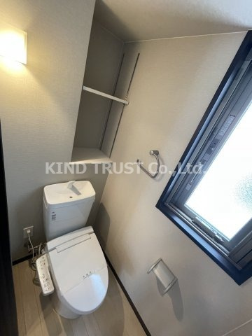 天満橋ケルスコートのトイレ|トイレもきれいです