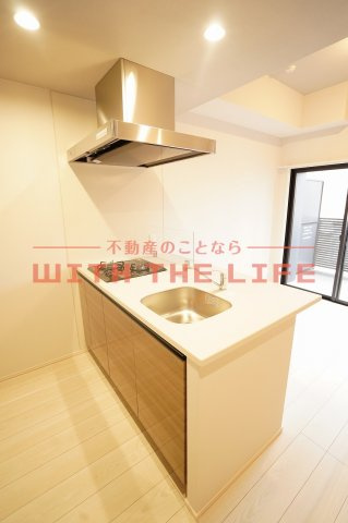 RESIDENCE（レジデンス）花畑【10,000円キャッシュバック対象物件】のキッチン|お料理しやすいキッチンです