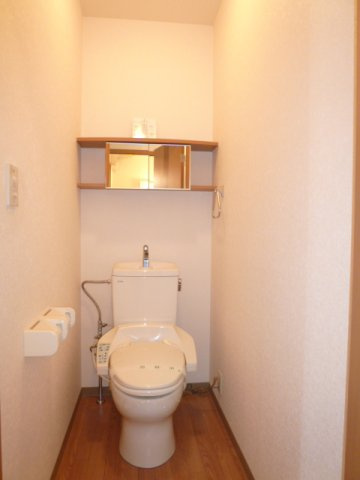  愛花夢【10,000円キャッシュバック対象物件】のトイレ|シンプルで使いやすいトイレです