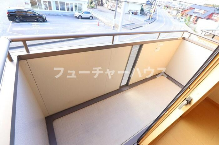 グランパパ　Ⅱのバルコニー
