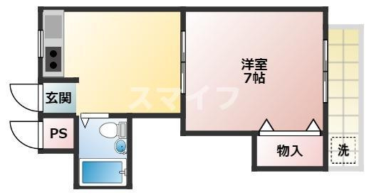 【間取り】 | ロゼ幸町Ａ棟