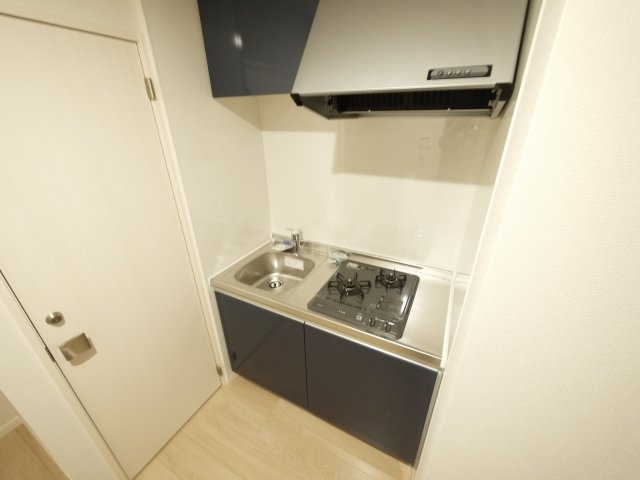 クラシオ大久保幕張のキッチン|２口コンロのガスキッチン