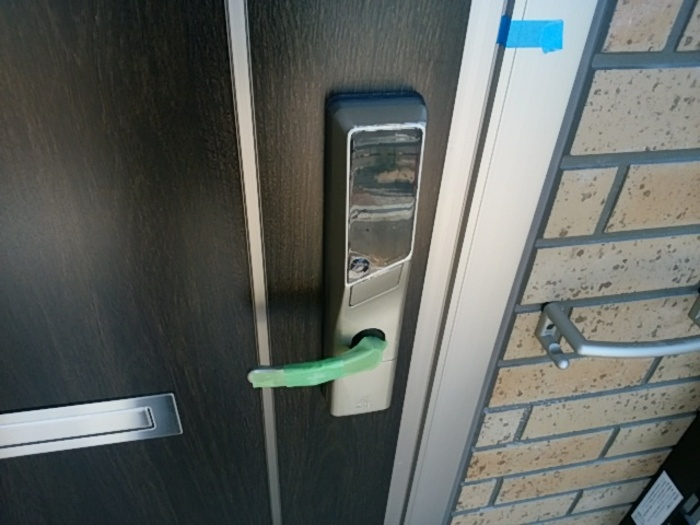 アイリスBの玄関