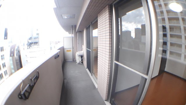 千代田区外神田４丁目の賃貸マンションのバルコニー