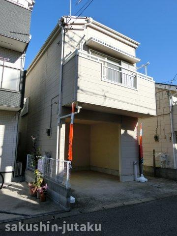 大久保４丁目　中古戸建の外観|大久保４丁目　リフォーム住宅　システムキッチン、ユニットバス、トイレ、洗面化粧台新規交換