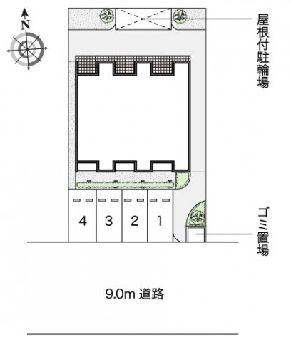 レオネクストウィステリアのエントランス